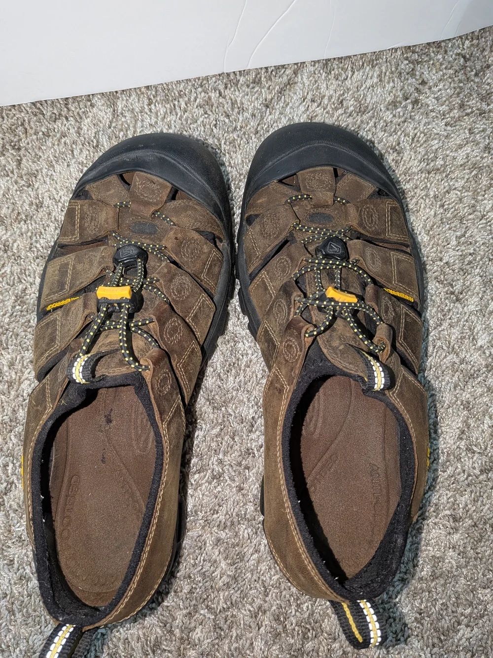 Keen Brown and Black Waterproof Men's Sandals